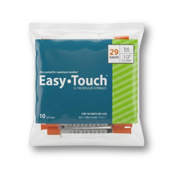 Easy Touch insulin syringes