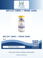 BPC-157 10 mg + TB-500 10 mg (Wolverine stack)
