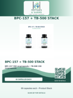 BPC-157 + TB-500 Stack Capsules (Wolverine Stack)
