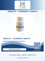 Tadalfil + Sildenafil tablets