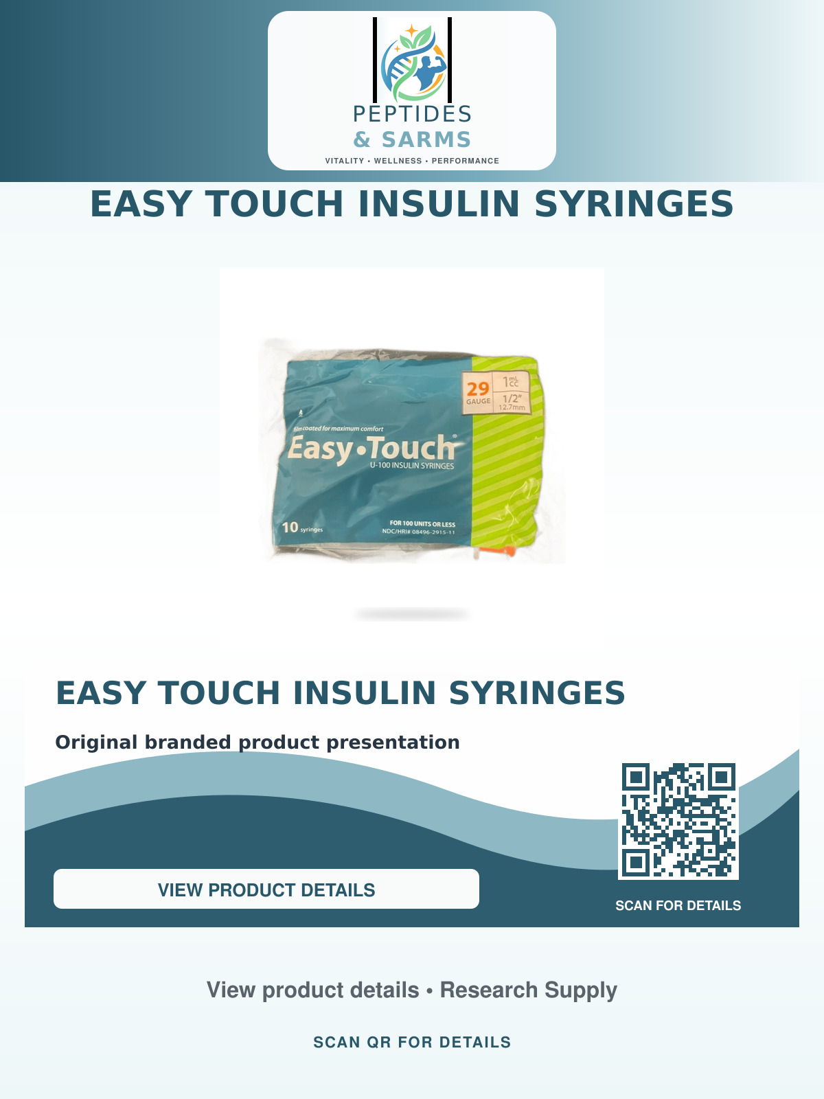 077-easy-touch-insulin-syringes-card Easy Touch insulin syringes - Image 1