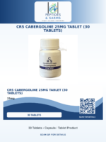 CRS Cabergoline 25mg Tablet (30 Tablets)