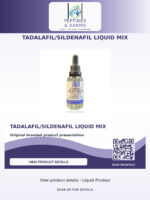 Tadalafil/Sildenafil liquid mix