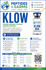 KLOW 80mg (BPC-157 + TB-500 + GHK-Cu + KPV Peptide Blend) - Image 2